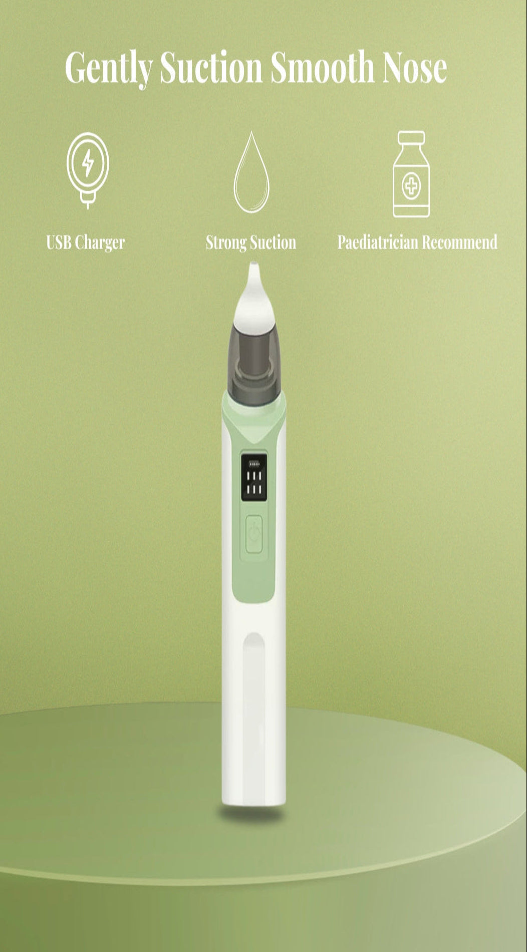Senvale™ BreatheEase™ Baby Nasal Aspirator